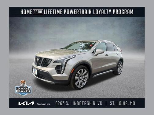 Latte Metallic 2022 Cadillac XT4 Premium Luxury