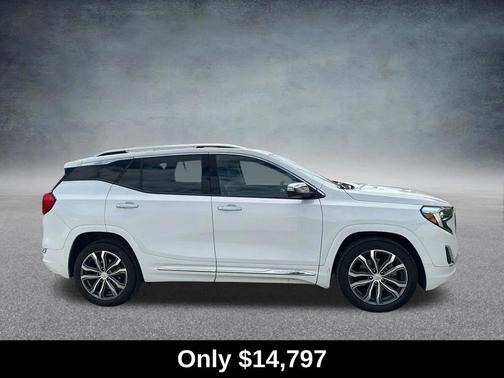 Summit White 2018 GMC Terrain Denali