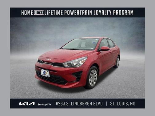 Currant Red 2022 Kia Rio S
