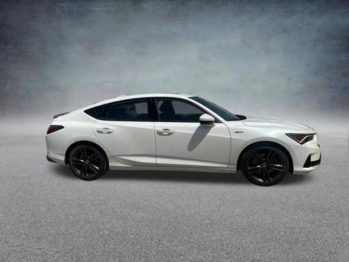 Platinum White 2025 Acura Integra A-SPEC