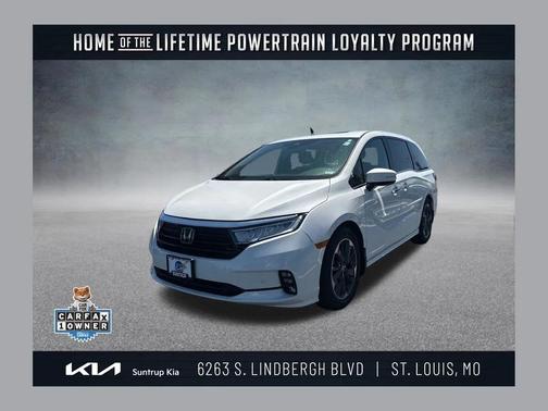 White 2023 Honda Odyssey Elite