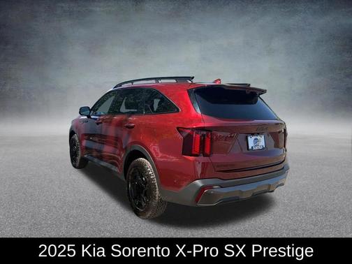 Dawning Red 2025 Kia Sorento SX