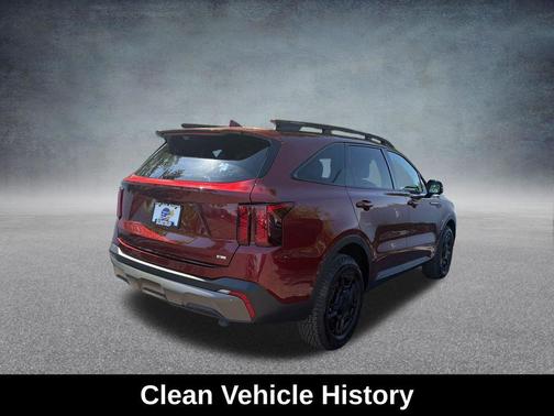 Dawning Red 2025 Kia Sorento SX