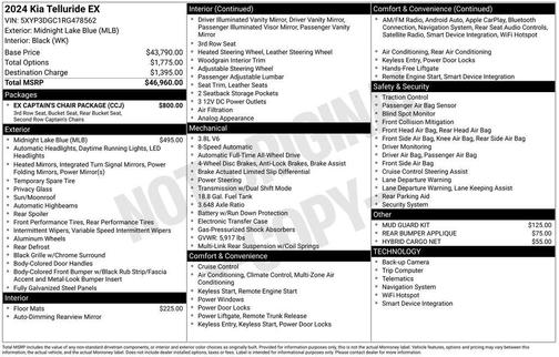 2024 Kia Telluride EX