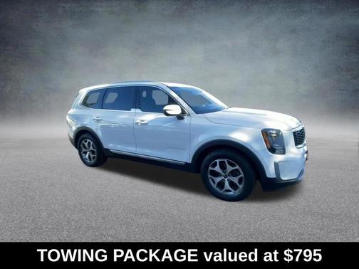 Glacial White Pearl 2022 Kia Telluride EX