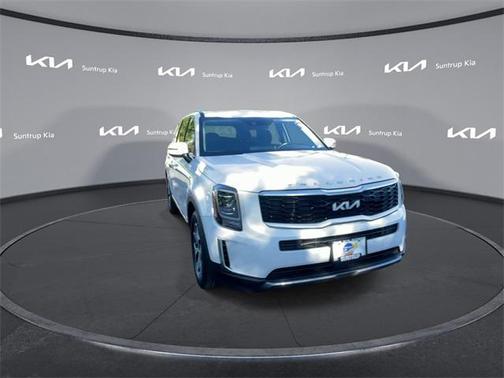 Glacial White Pearl 2022 Kia Telluride EX