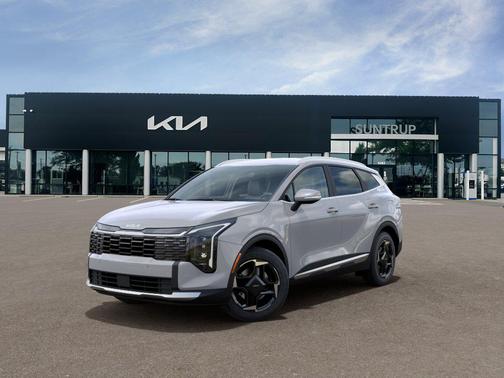 Gray 2026 Kia Sportage Hybrid EX