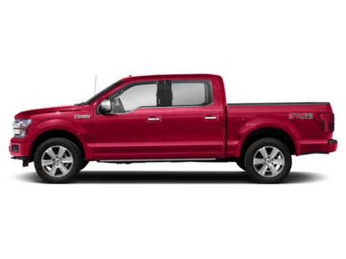 Red 2020 Ford F-150 Platinum
