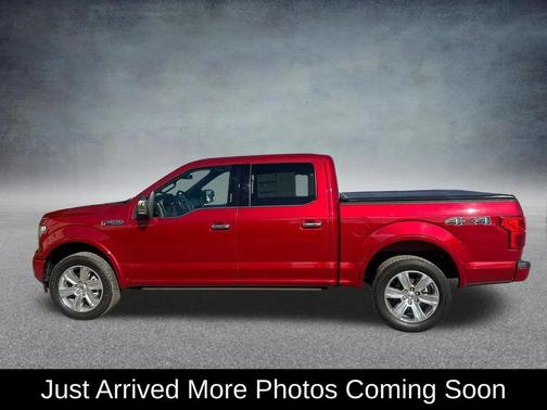 Red Metallic 2020 Ford F-150 Platinum