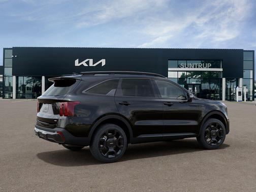 Aurora Black Pearl 2026 Kia Sorento Hybrid SX Prestige
