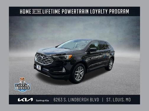 Black Metallic 2022 Ford Edge SEL