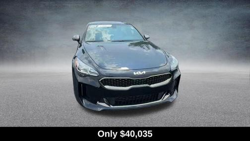 Aurora Black 2023 Kia Stinger GT2