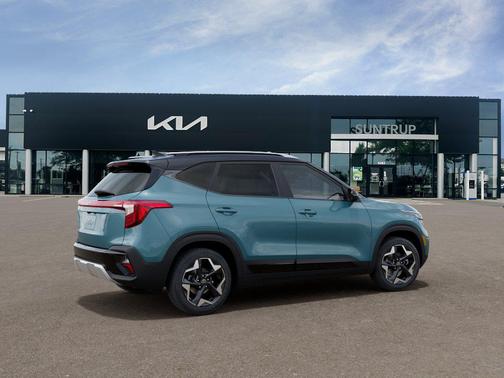 Pluton Blue/Black Roof 2026 Kia Seltos S