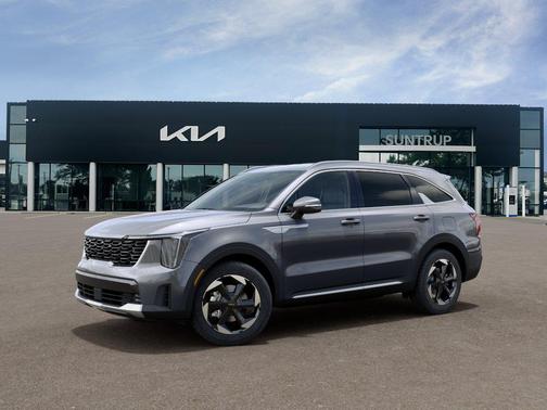 Steel Gray 2026 Kia Sorento Hybrid EX