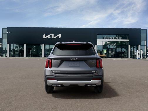 Steel Gray 2026 Kia Sorento Hybrid EX