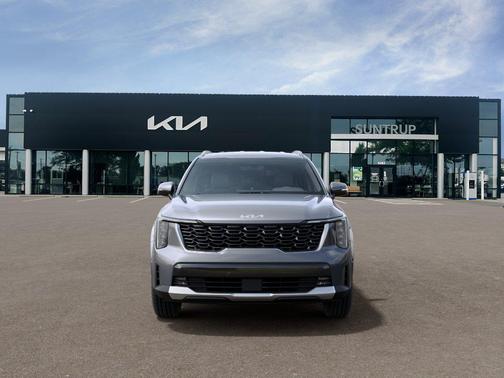Steel Gray 2026 Kia Sorento Hybrid EX