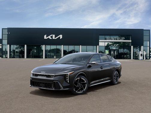 Gray 2026 Kia K4 GT-Line