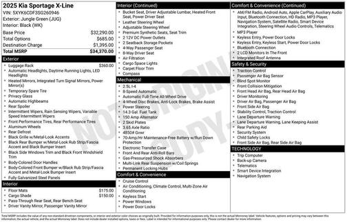 2025 Kia Sportage X-Line
