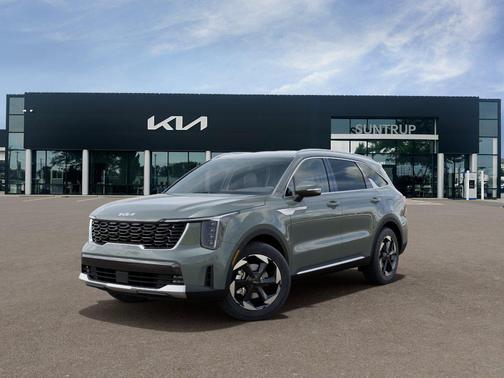 Green 2026 Kia Sorento Hybrid EX