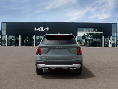 Green 2026 Kia Sorento Hybrid EX