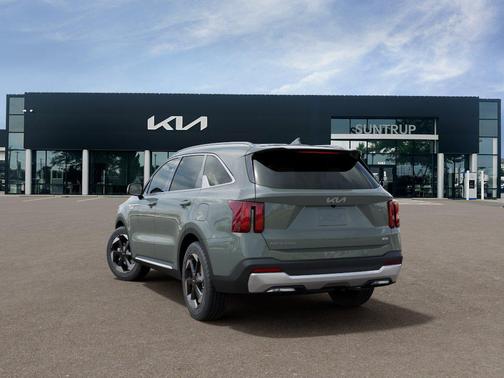 Green 2026 Kia Sorento Hybrid EX