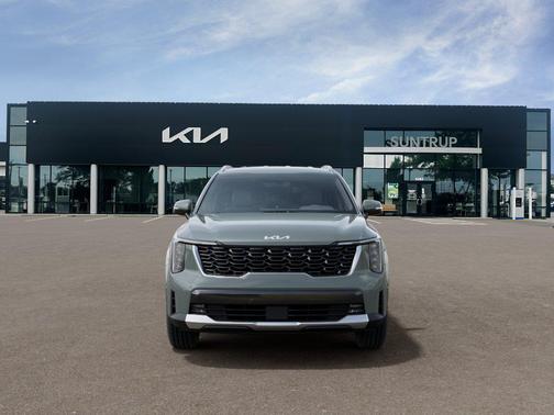 Green 2026 Kia Sorento Hybrid EX