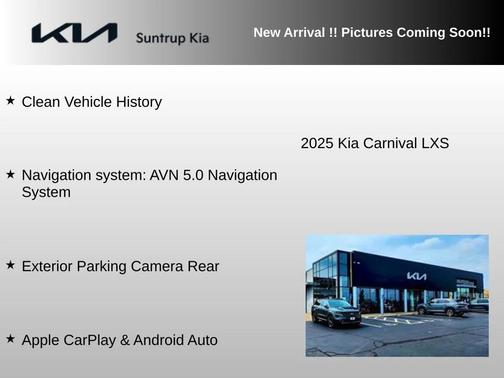 Snow White Pearl 2025 Kia Carnival LXS