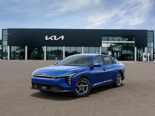 Blue 2026 Kia K4 LXS