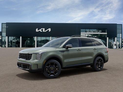 Jungle Green 2026 Kia Sorento SX