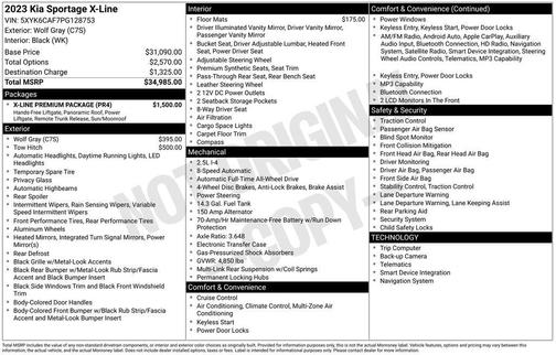 2023 Kia Sportage X-Line