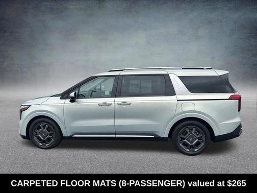 Ivory Silver 2025 Kia Carnival SX