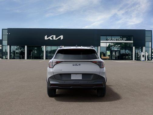 Gray 2026 Kia Sportage Hybrid EX