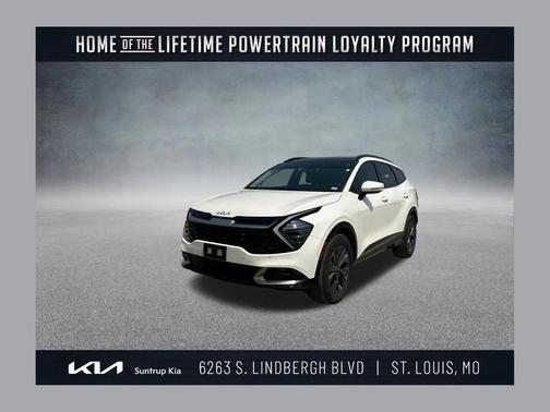 Snow White Pearl 2023 Kia Sportage Hybrid SX-Prestige