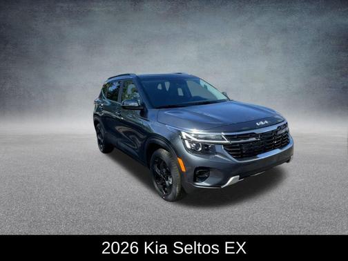 Gravity Gray 2026 Kia Seltos EX