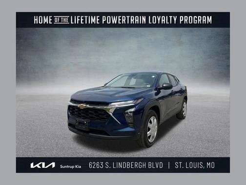 Blue Glow Metallic 2024 Chevrolet Trax LS