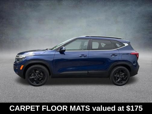 Dark Ocean Blue 2024 Kia Seltos EX