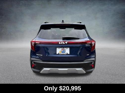 Dark Ocean Blue 2024 Kia Seltos EX