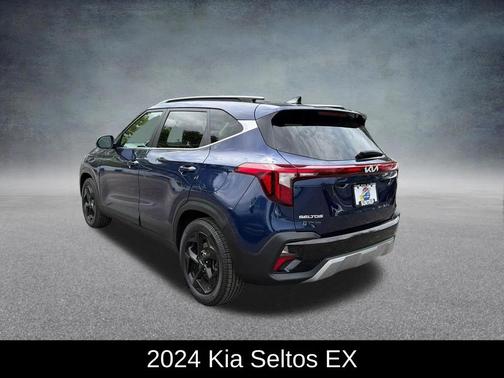 Dark Ocean Blue 2024 Kia Seltos EX