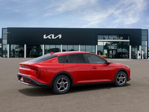 Red 2026 Kia K4 LXS