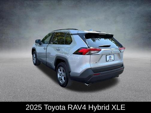 Silver Sky Metallic 2025 Toyota RAV4 Hybrid XLE