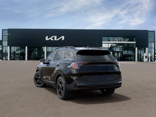 Black 2026 Kia Sportage Hybrid EX
