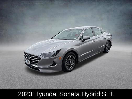 Silver 2023 Hyundai SONATA Hybrid SE