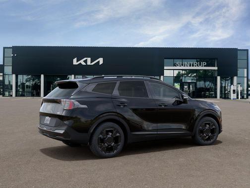 Black 2026 Kia Sportage Hybrid EX