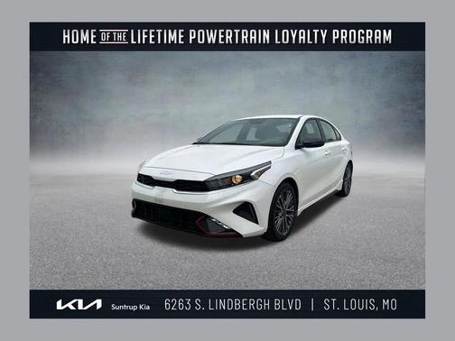 Snow White Pearl 2023 Kia Forte GT-Line