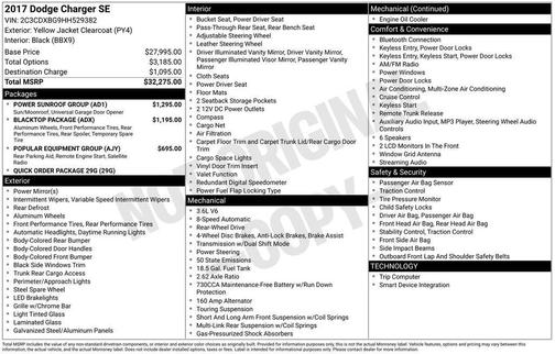 2017 Dodge Charger SE