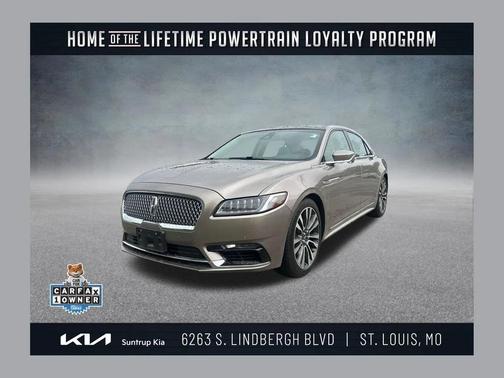 Mocha Metallic 2018 Lincoln Continental Reserve