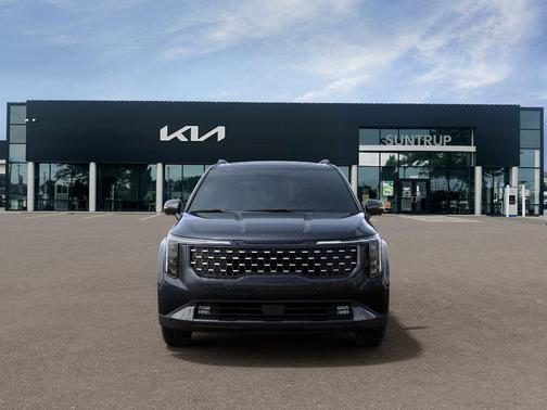 Gray 2026 Kia Carnival Hybrid SX Prestige