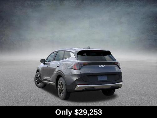Steel Gray 2026 Kia Sportage Hybrid LX