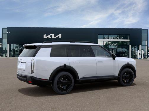 White 2027 Kia Telluride Hybrid SX Prestige