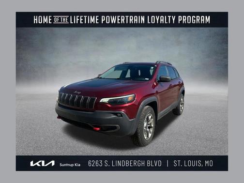 Velvet Red Pearlcoat 2019 Jeep Cherokee Trailhawk